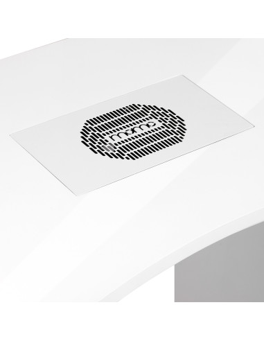 Venezia Pure White Manicure Table