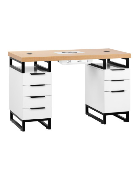 Table de Manucure Venezia Lux Bois & Noir 