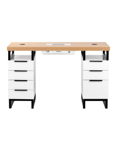 Table de Manucure Venezia Lux Bois & Noir 