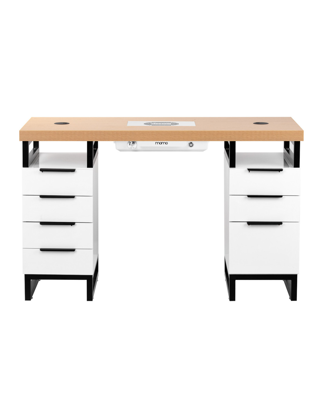 Table de Manucure Venezia Lux Bois & Noir 