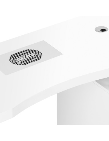 Venezia Lux Professionele Manicuretafel Italiaanse Elegantie Wit