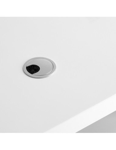 Table de Manucure Professionnelle Venezia Lux Élégance italienne Blanc 