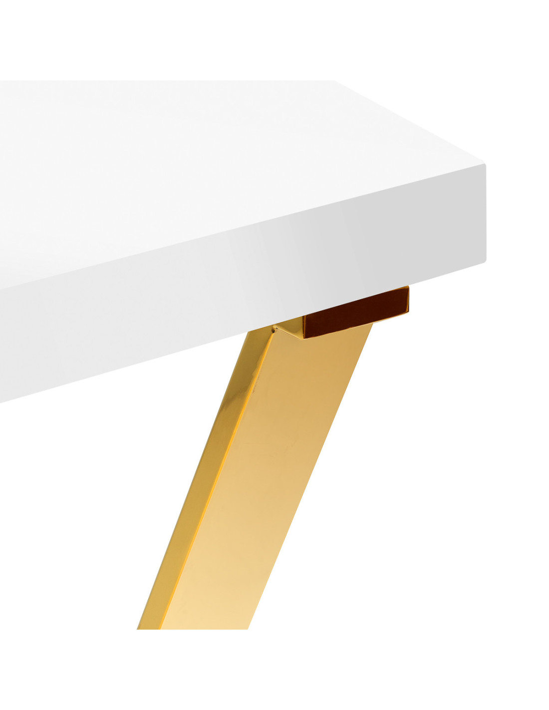 Stolik do manicure Gold Air 48W z wbudowanym odkurzaczem i skrzyżowanymi nogami