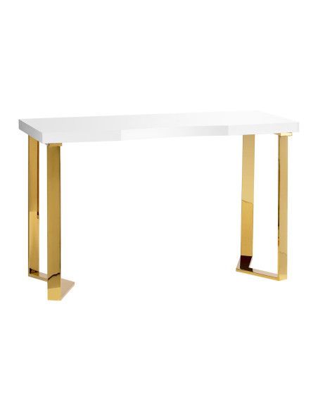 Mesa de Manicure Solo Golden Elegance