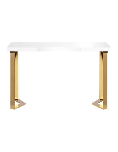 Table de Manucure Élégance Dorée Solo 