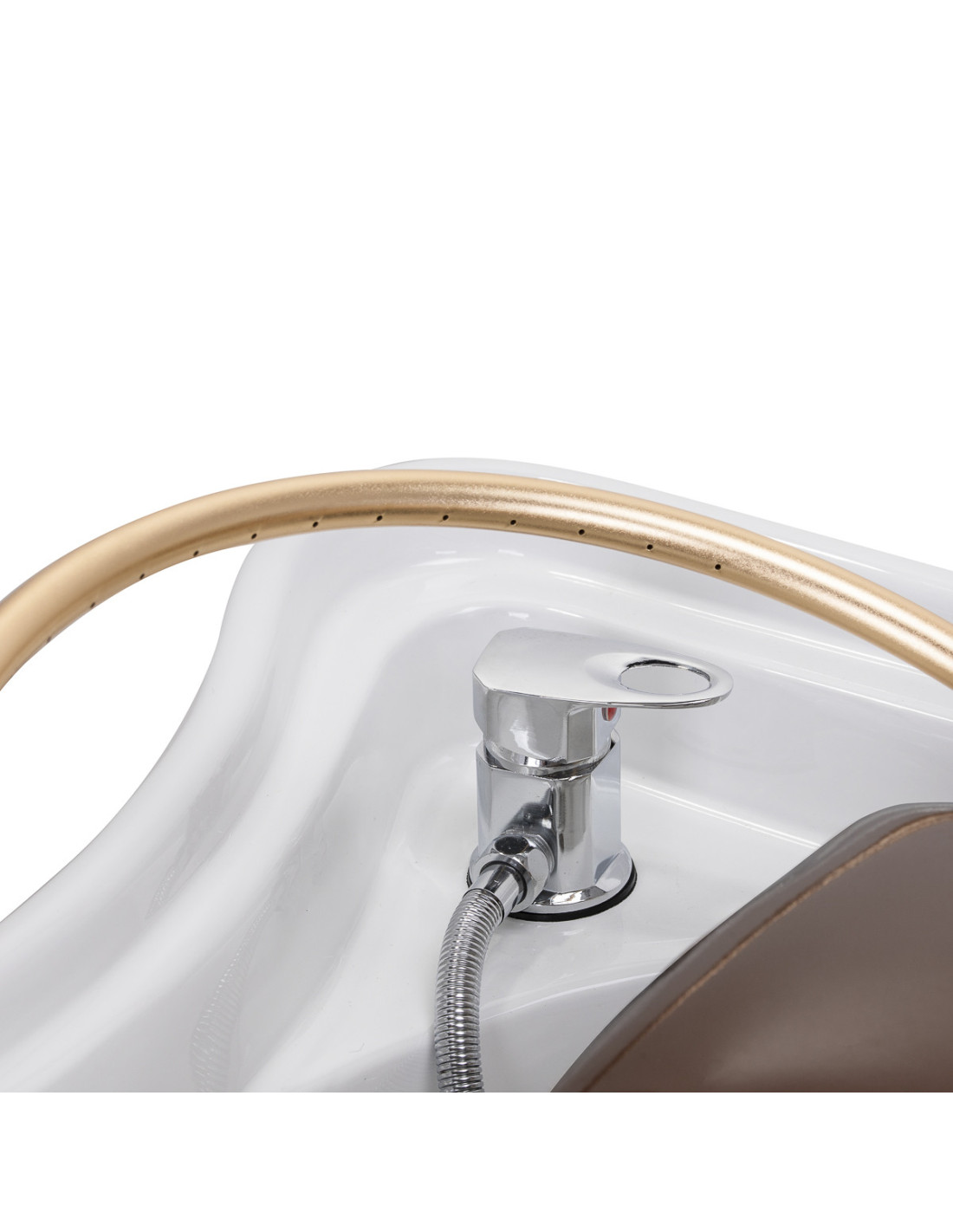 Professioneel hoofdspabed Brown Anion Steam Relax Pro
