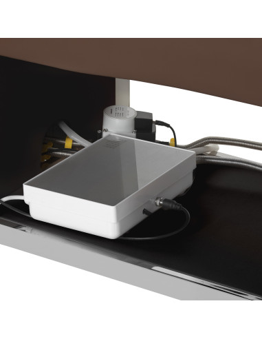 Professional Head Spa Bed Brown Anion Steam Relax Pro
