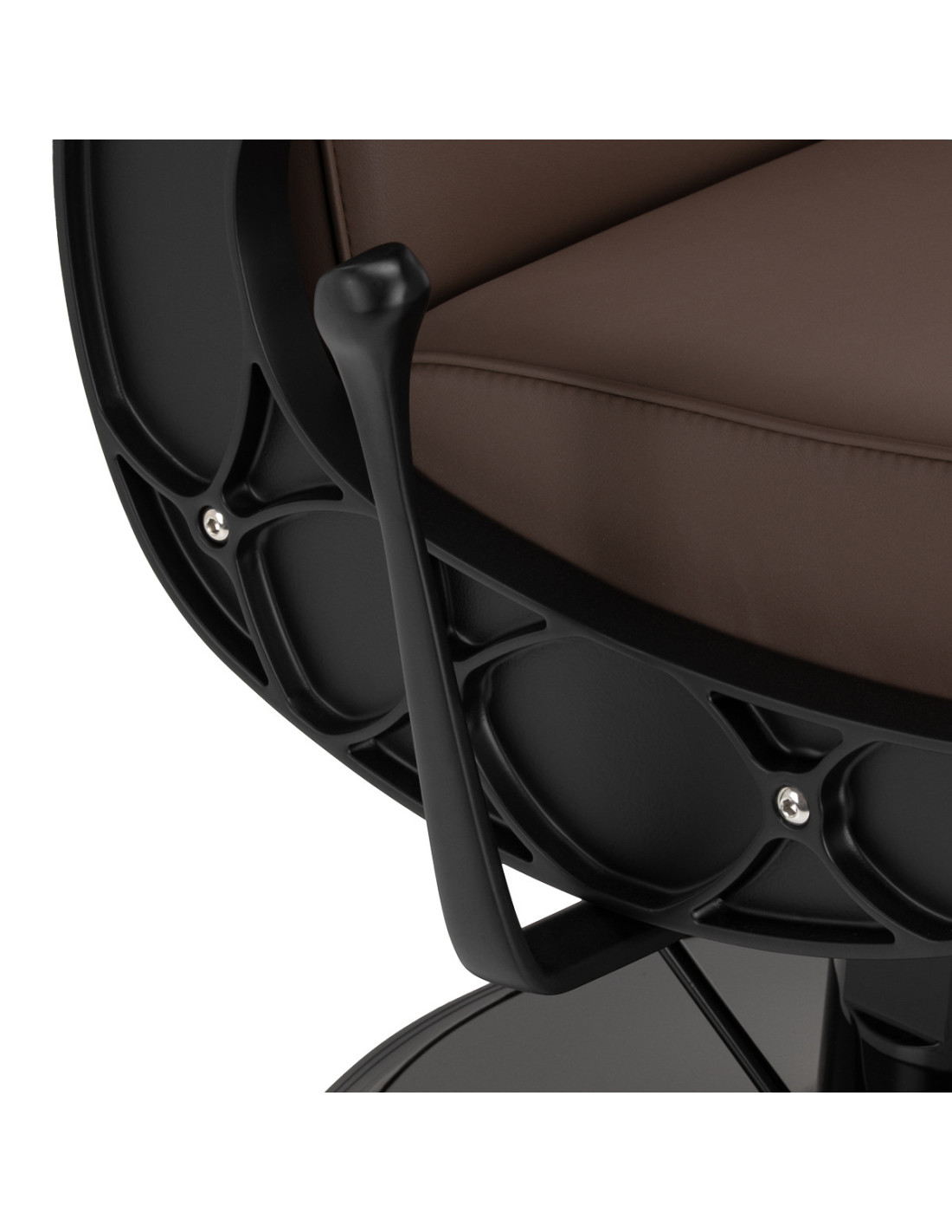 Barbier Milano brauner Friseurstuhl – italienisches Design