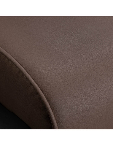 Fotel fryzjerski Barbier Milano brązowy – włoski design