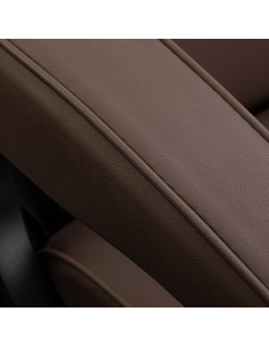 Poltrona da barbiere marrone Barbier Milano – design italiano