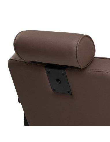 Poltrona da barbiere marrone Barbier Milano – design italiano