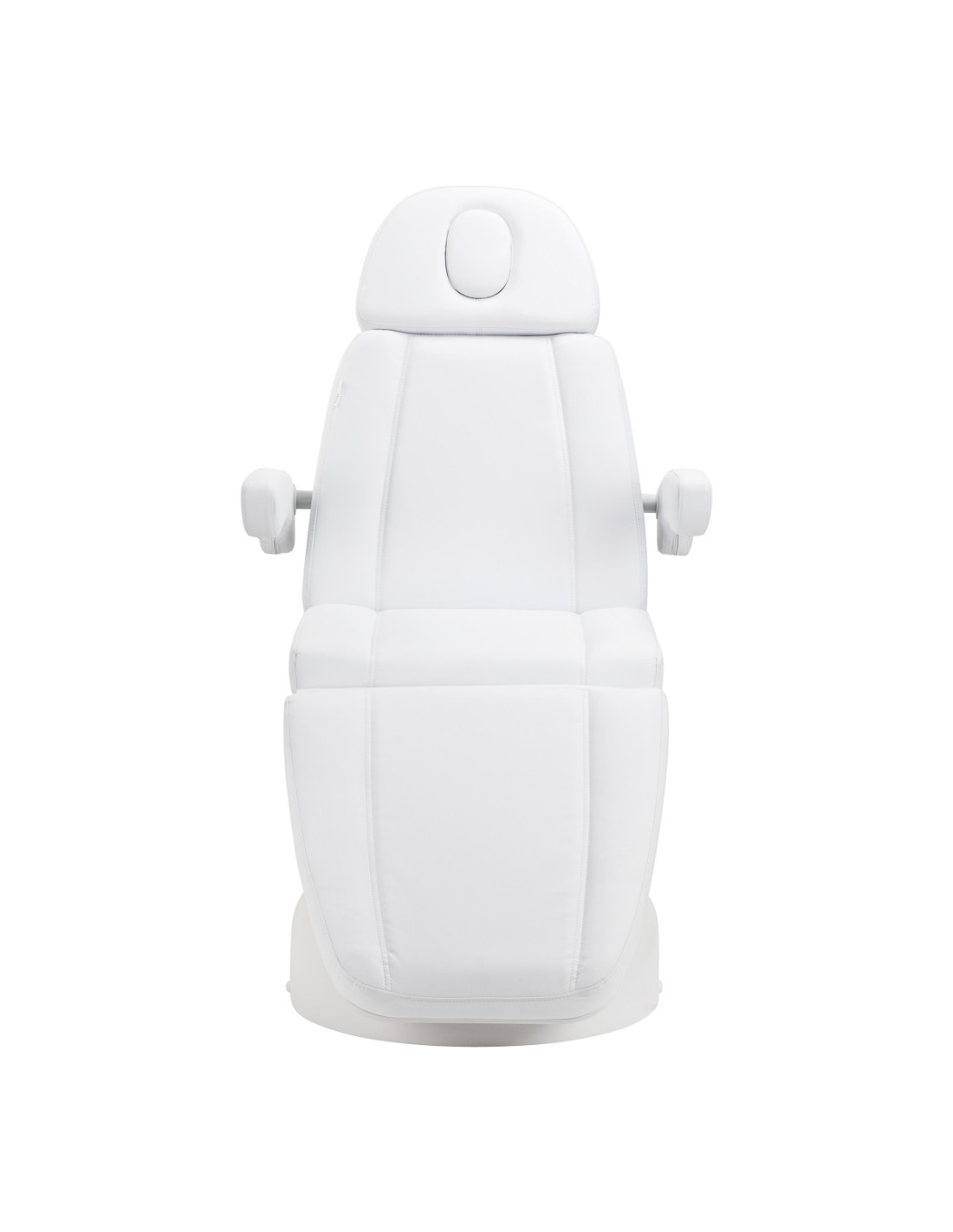 Sillón eléctrico estético Milano White Pro de 3 motores