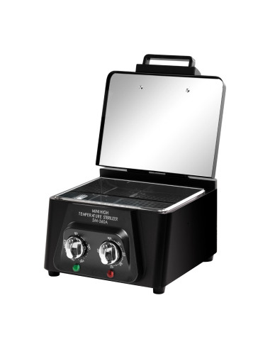 Esterilizador de alta temperatura SM-360A, negro