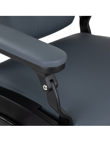  Gabbiano Fotel Barberski Francesco Grafitowy aus dem Zarenreich