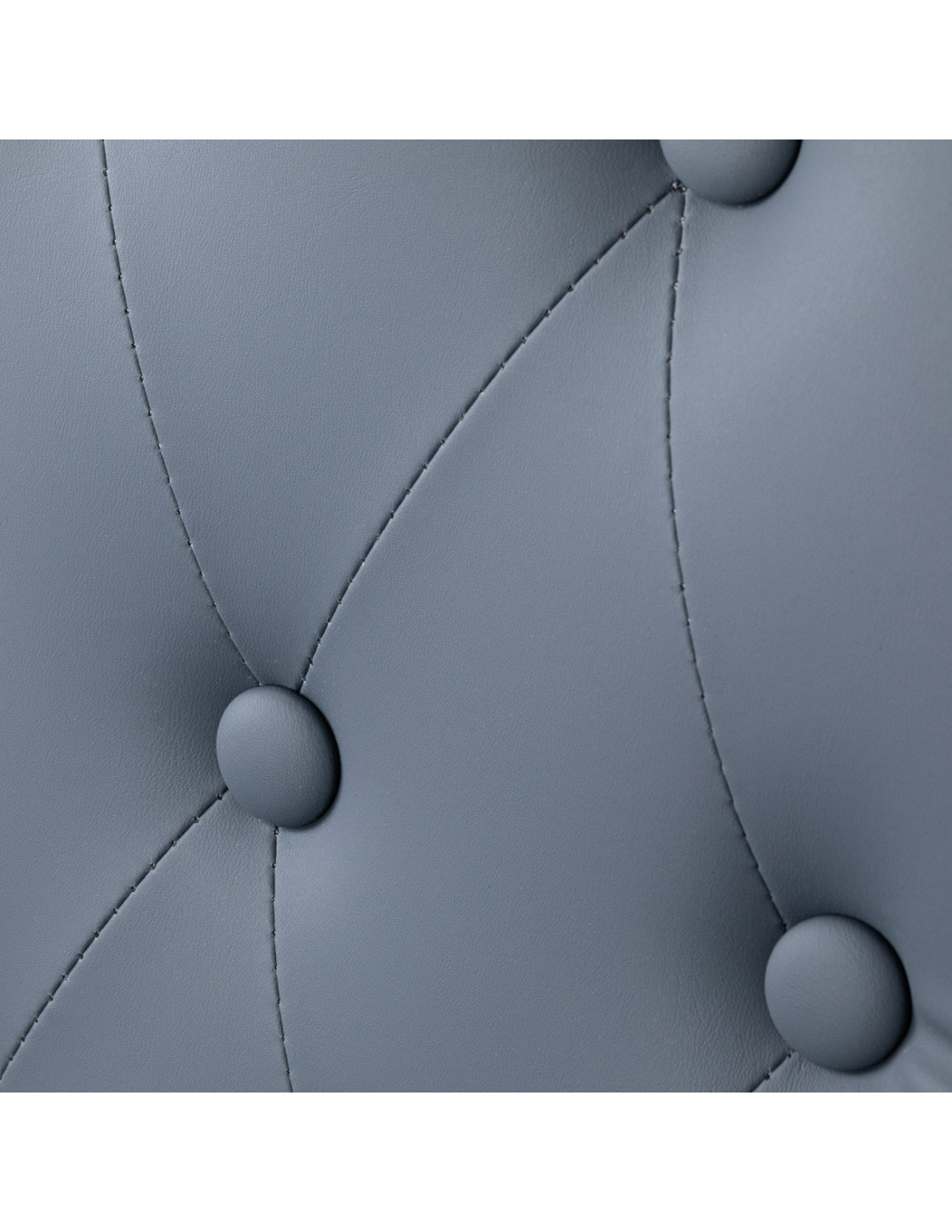  Gabbiano Fotel barberski Francesco grafitowy z czarną ramą