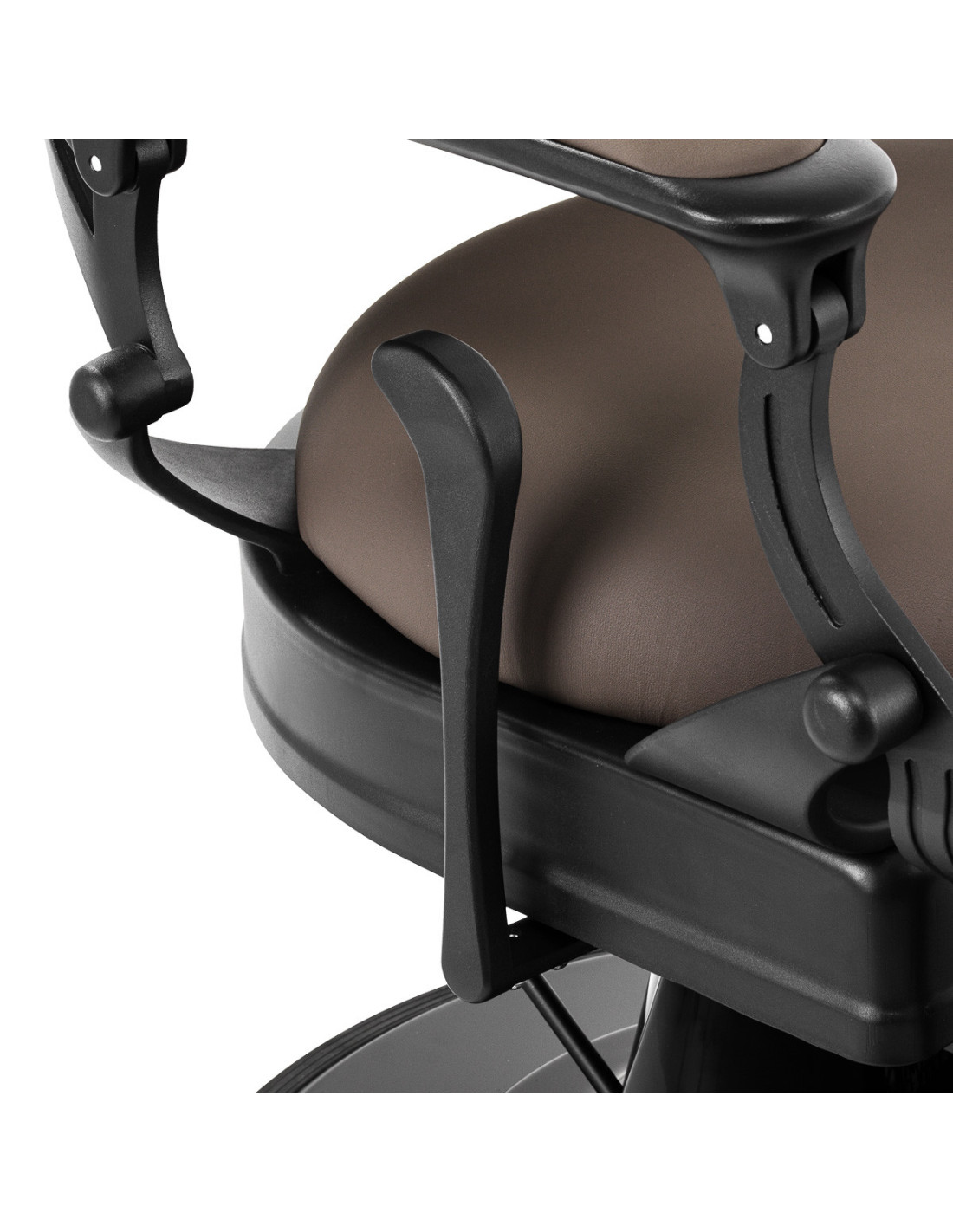 Fauteuil Barbier GIULIANO Caffè – Brun Vintage & Chaleur Artisanale 