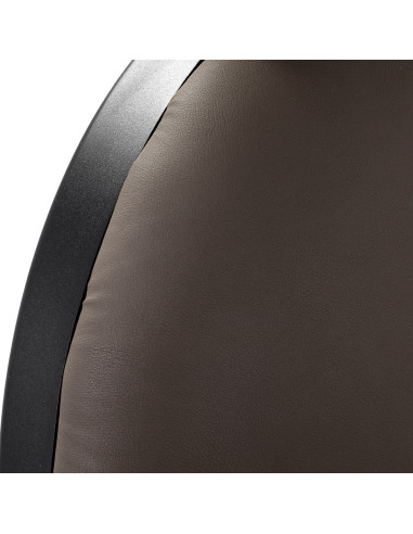 GIULIANO Caffè kappersstoel – Vintage bruin & ambachtelijke warmte