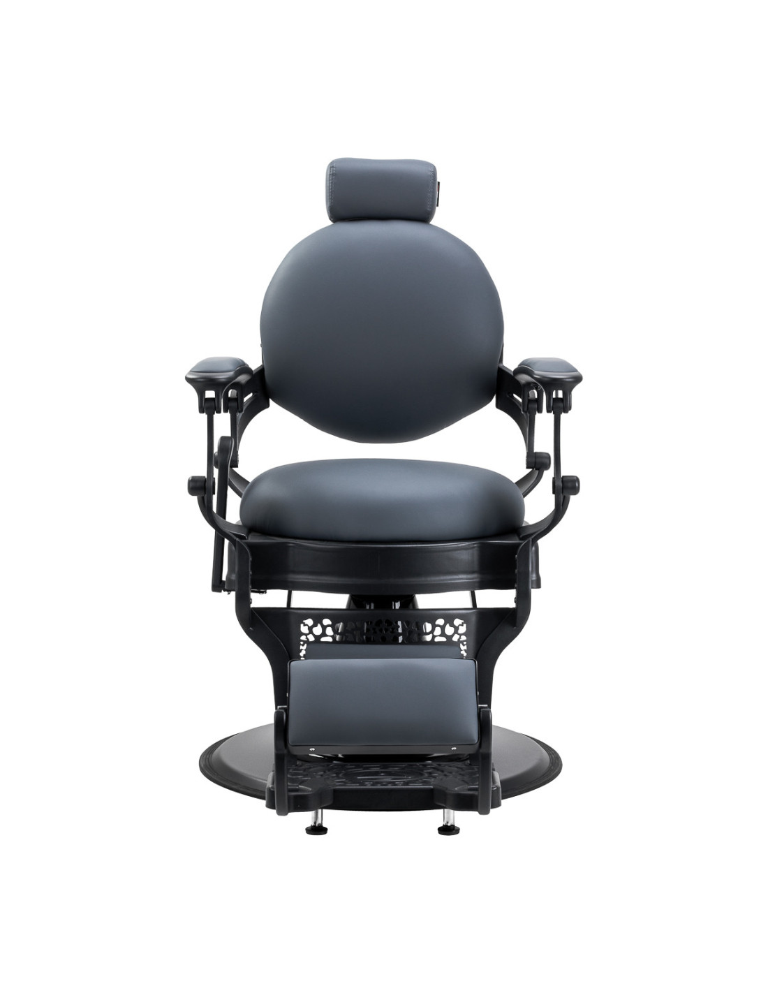  Gabbiano Fotel Barberski Niccolo Grafitowy Bezguzikowy