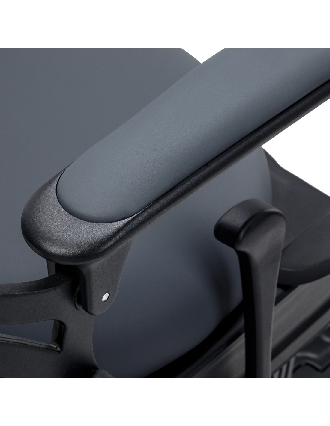  Gabbiano Fotel Barberski Niccolo Grafitowy Bezguzikowy