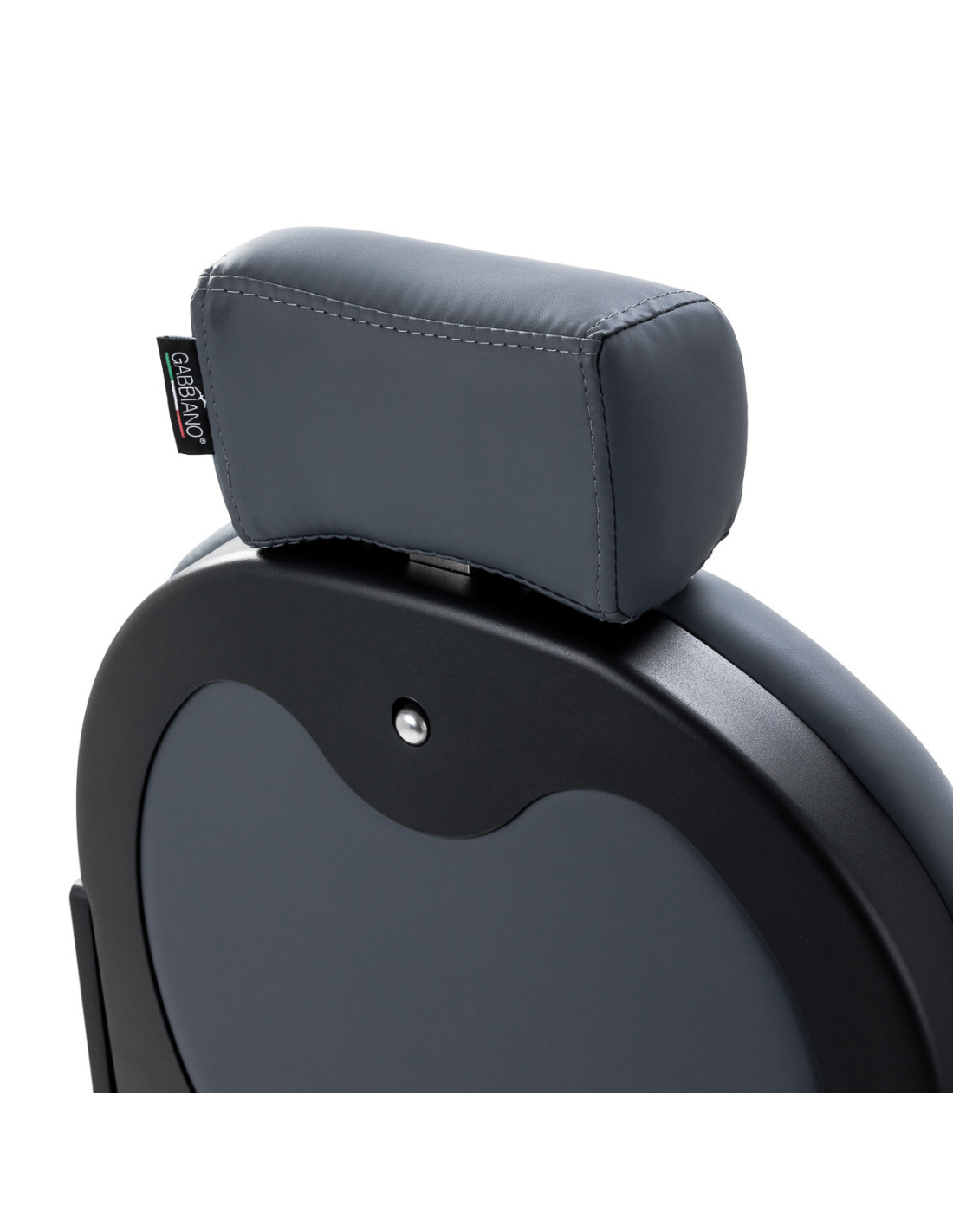  Gabbiano Fotel Barberski Niccolo Grafitowy Bezguzikowy