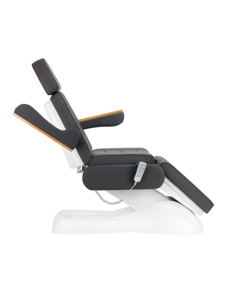 Firenze Aesthetic Electric Armchair Black Wood 3 Motors Pro