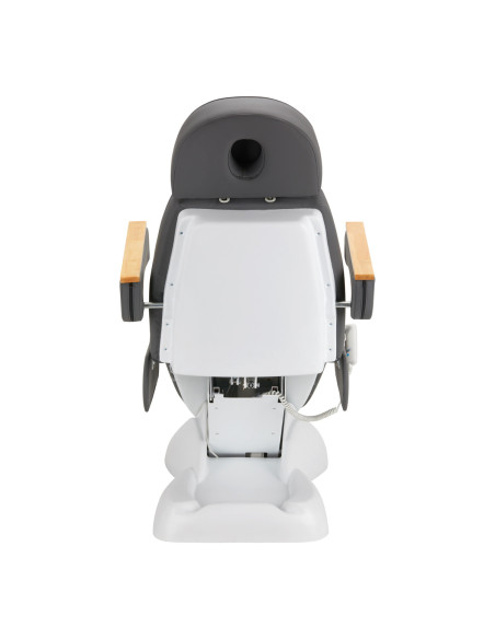 Firenze Esthetische Elektrische Fauteuil Zwart Hout 3 Motoren Pro