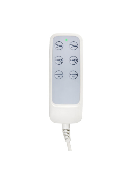 Firenze Ästhetischer elektrischer Sessel, schwarzes Holz, 3 Motoren, Pro