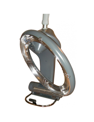  Infrarossi rotativo Climazon su braccio 1300w grigio argento