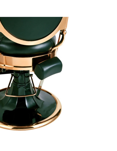 Fauteuil Barbier Vert & Doré – Medici Verde Toscano Pro