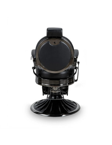 Fotel fryzjerski Axis Black – design haute couture i profesjonalny komfort
