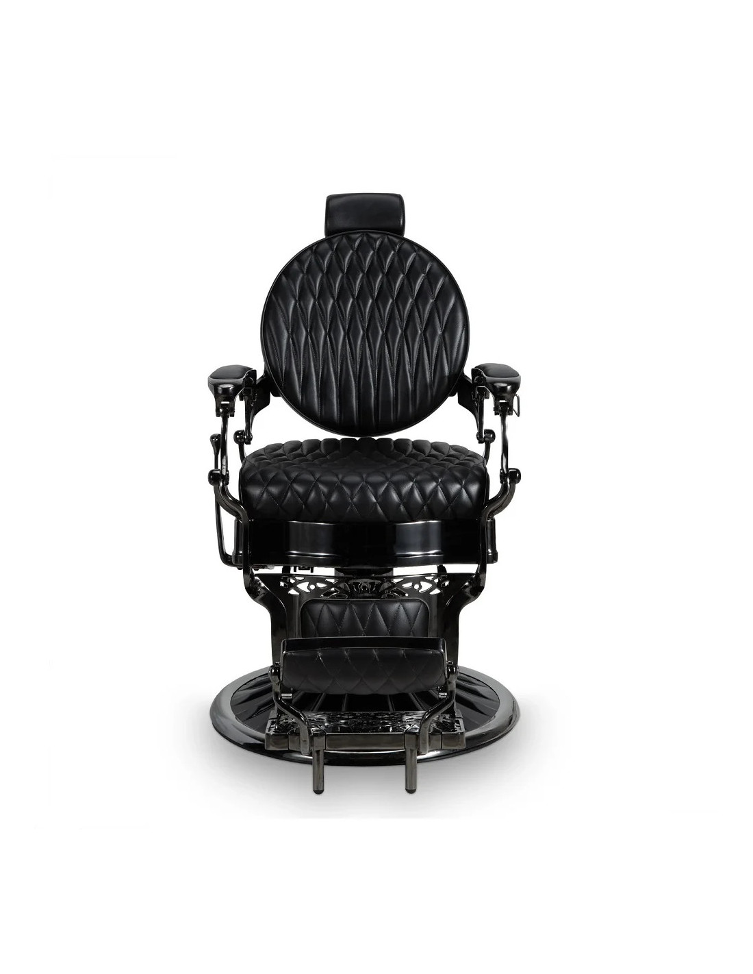 Axis Black Barber chair – Haute Couture Design & Professional Comfort