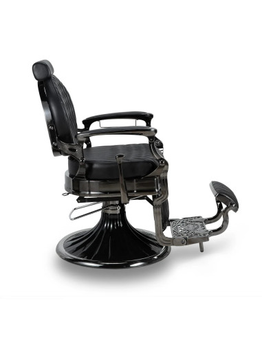 Fotel fryzjerski Axis Black – design haute couture i profesjonalny komfort