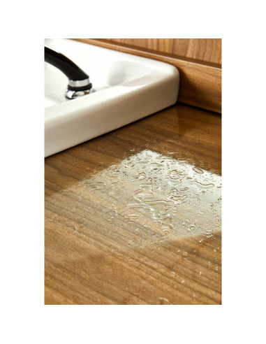 Light oak barber station 4B – sink & complete storage