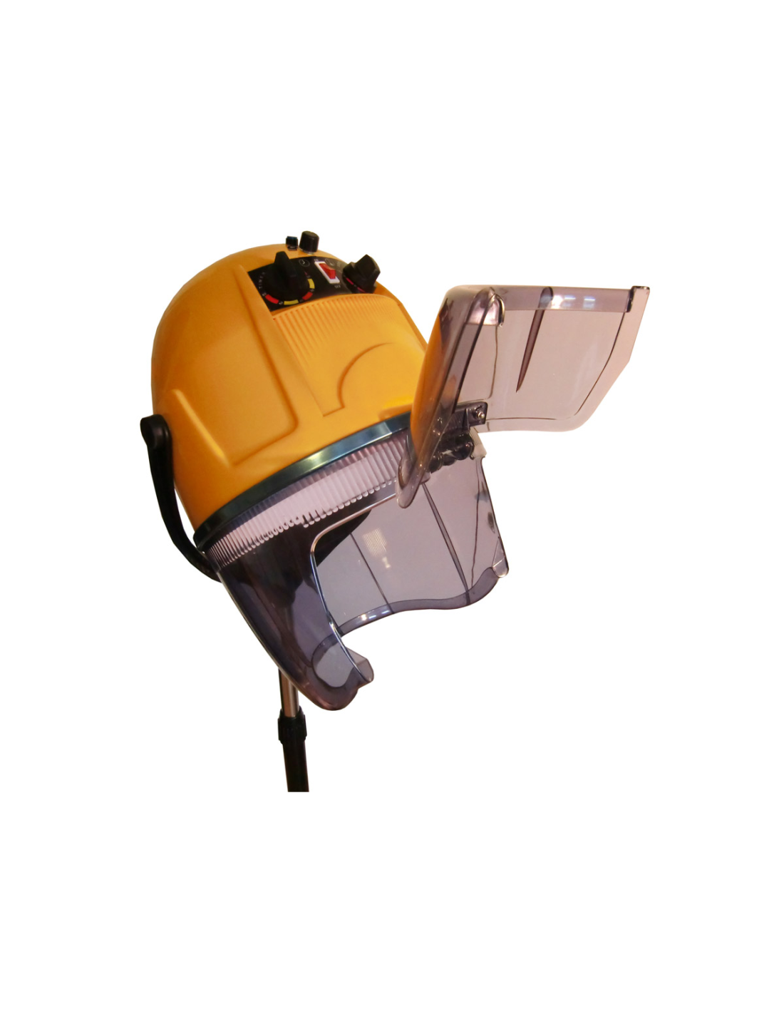 Yellow 1100W Hair Dryer Hood for Hairdressers - Modern Technology and Optimal Comfort