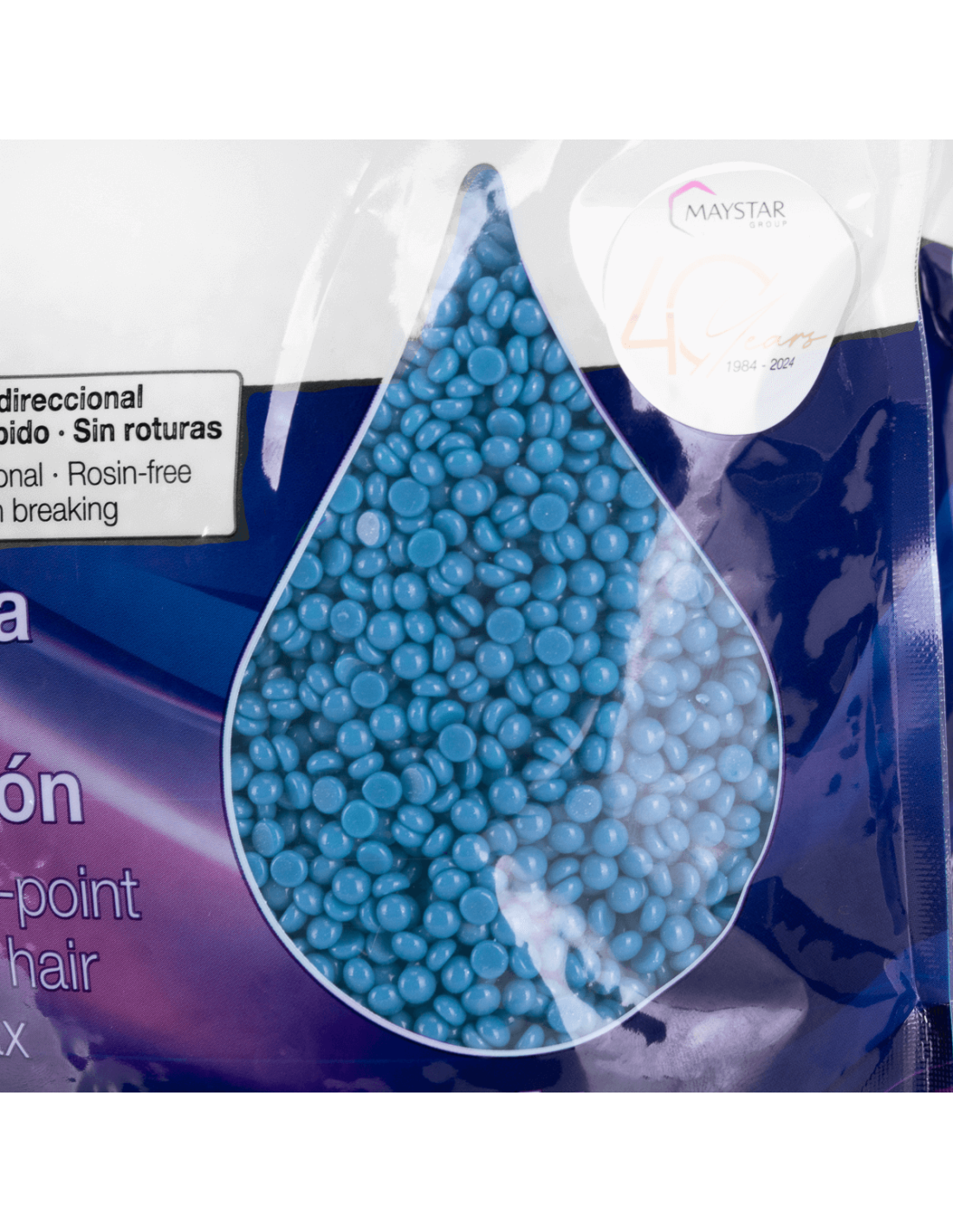 Depilflax 100 Ultraflex Blue Soft Hair Removal Wax Beads 1kg | Preferred by beauticians