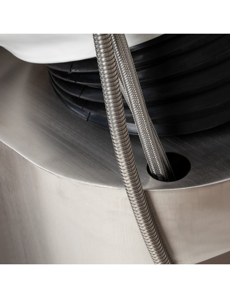 Bac a Shampoing Bac de Lavage Capillaire  avec repose-pieds Bellagio Relax – Confort, Ergonomie et Design Premium 