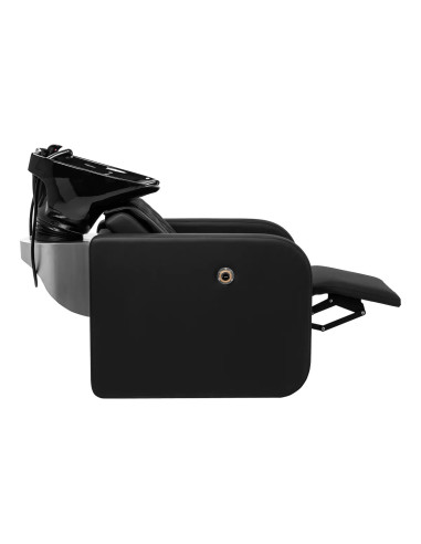 Bellagio Black Massaging Hair Washing Basin – vooraanzicht