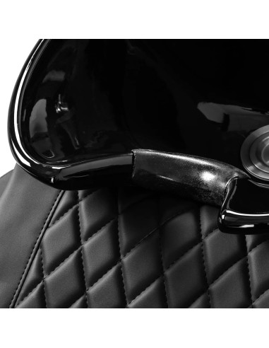 Bellagio Black Masserende Haarwasbak – ergonomisch ontwerp