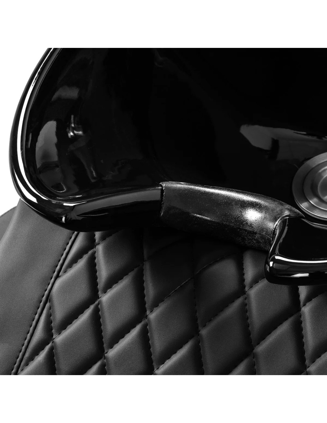 Lavatesta massaggiante Bellagio Black – design ergonomico