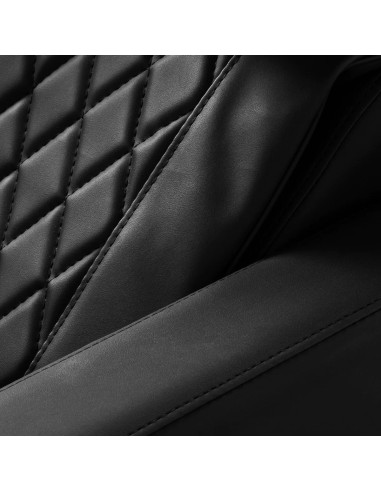 Lavatório de massagem para cabeleireiro Bellagio Black – Apoio elétrico para pernas Pro