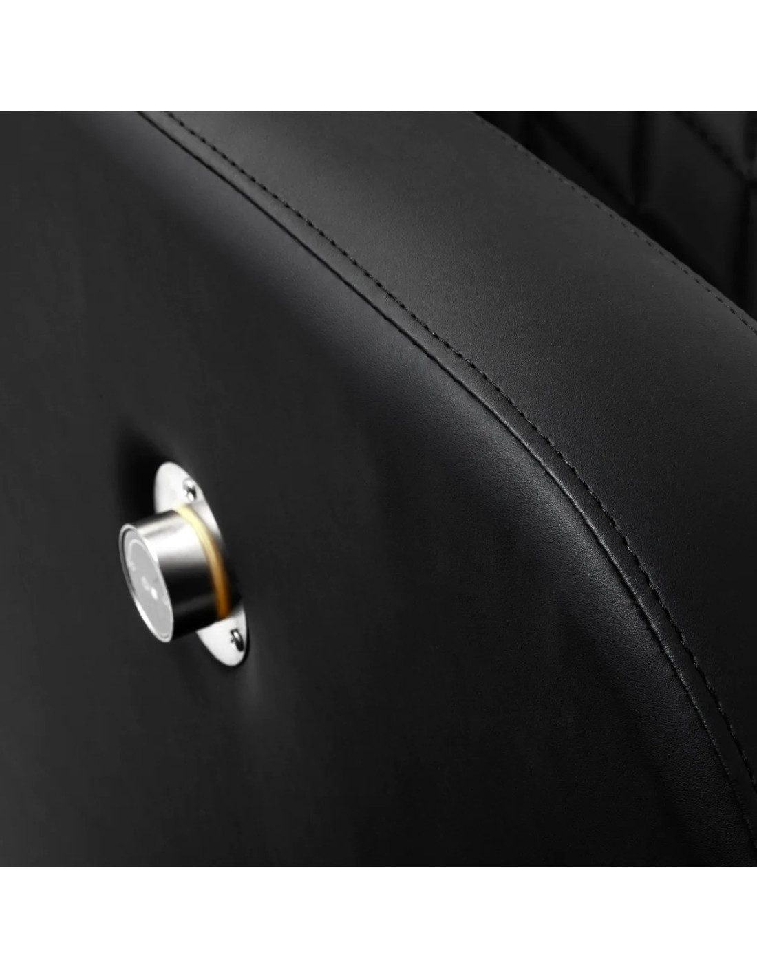 Bac a Shampoing Bac de Lavage Coiffure Massant + Repose-jambes électrique Professionnel Bellagio Noir 