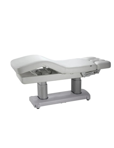 Witte elektrische multifunctionele spatafel – Phenora Eleganza verwarmd model voor massages en lichaamsbehandelingen