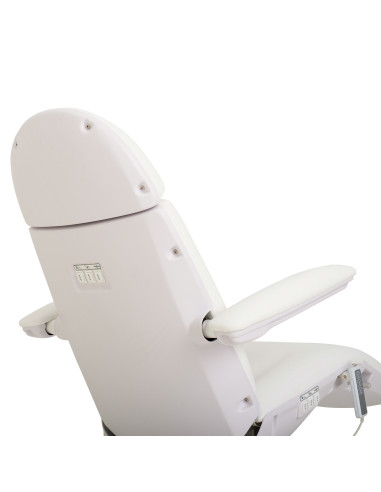 Fauteuil d'esthétique électrique 3 moteurs Aurora Eleganza blanc 