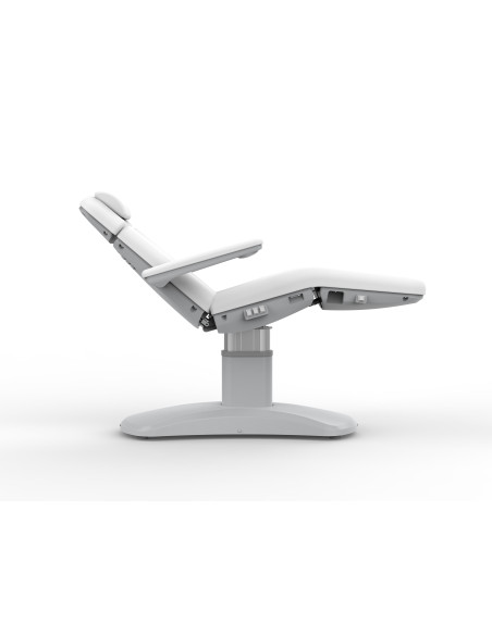 LUMINA AZZURRA White 4-Motor Electric Beauty Chair, Side View