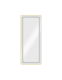 Espejo Tocador de pared LED LUMINA Gold