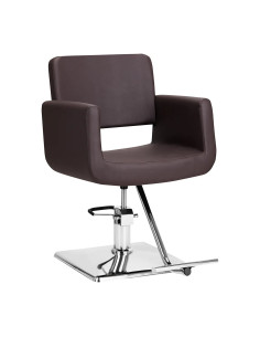 Fauteuil de coiffure helsinki marron