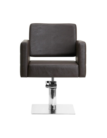 Fauteuil de coiffure ankara marron 