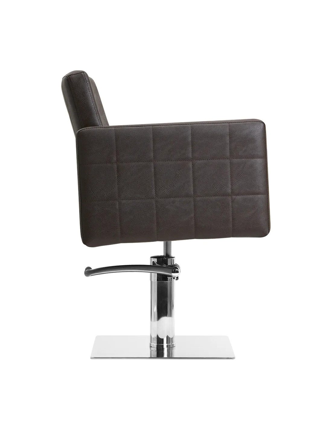 Brown ankara hairdressing chair 