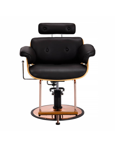 Fauteuil de coiffure florence noir 