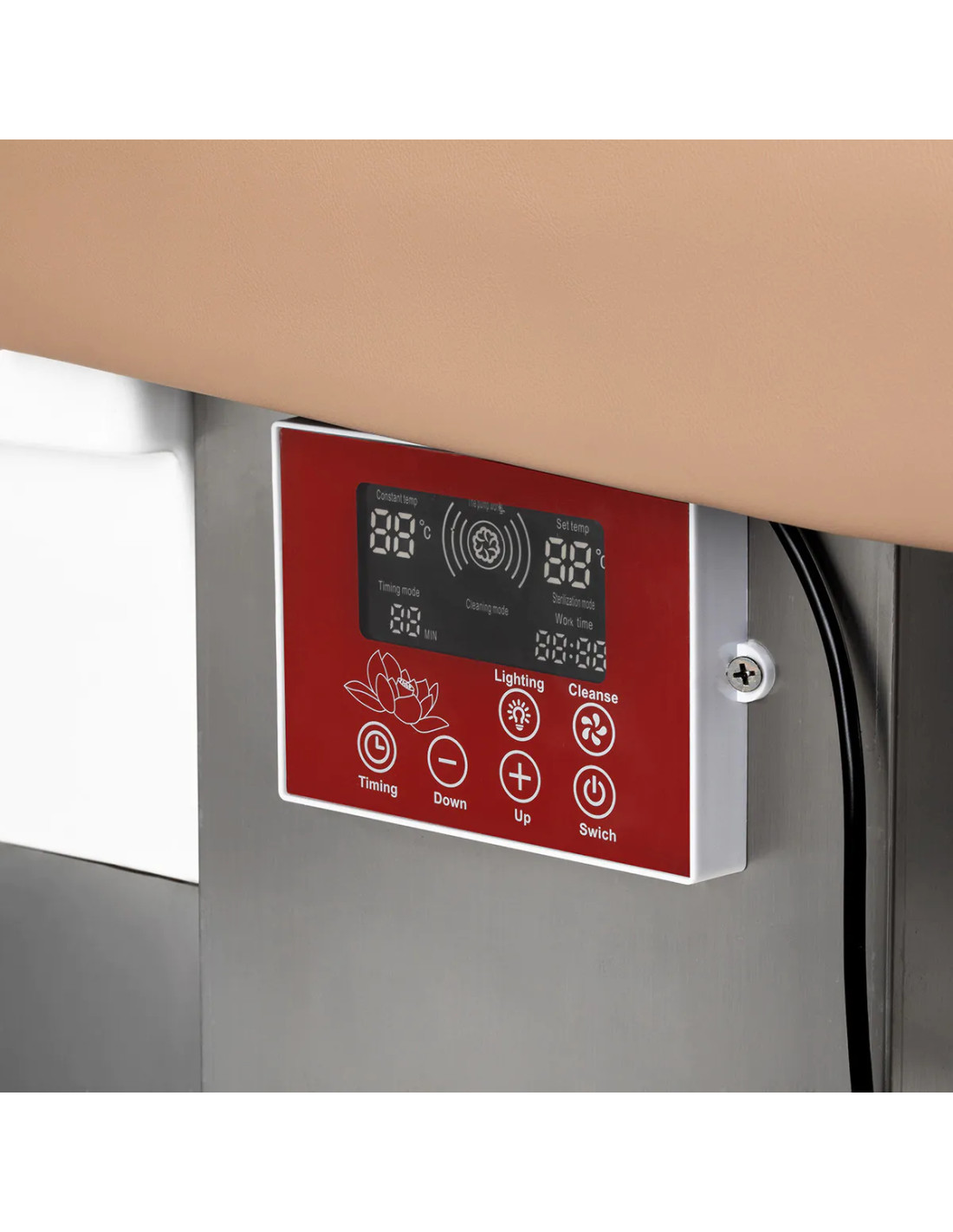 Professional Head Spa Bed Beige AnionVapeur RelaxPro